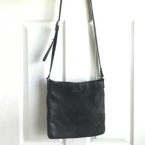 Kate Spade Black Pebbled Leather Crossbody